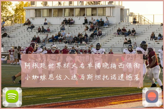 阿根廷世界杯大名单揭晓梅西领衔小蜘蛛恩佐入选马斯坦托诺遗憾落选